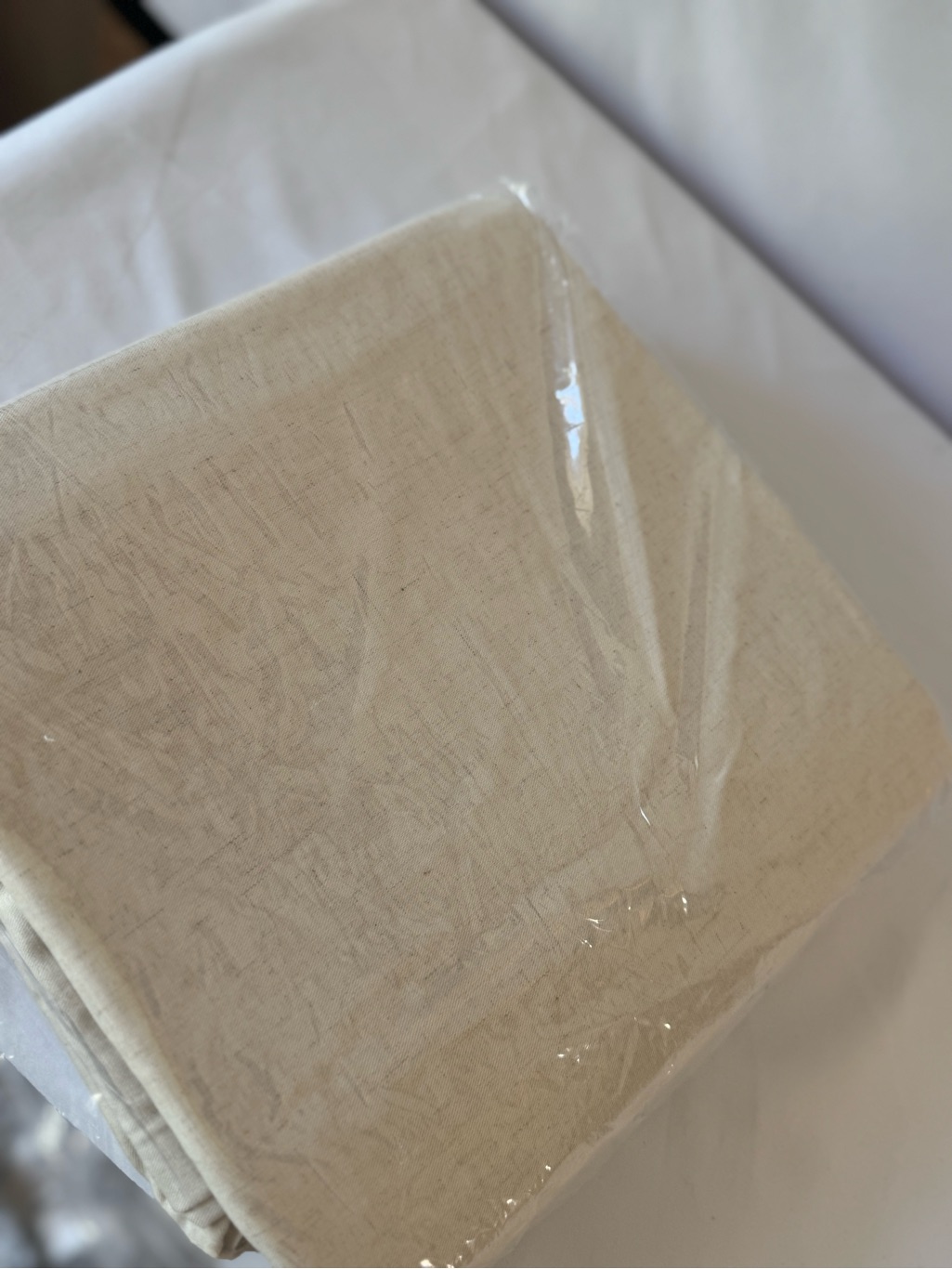 Cozy Earth Bamboo Linen Duvet Cover In A Limited Natural Color- Retail $328 — image 7 of 8